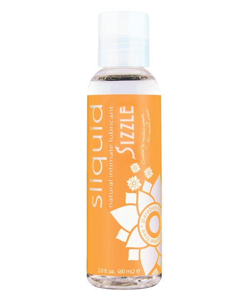 Sliquid Naturals Sizzle Lubricant - 2 Oz | Shop Lowest Prices at Funlove.com