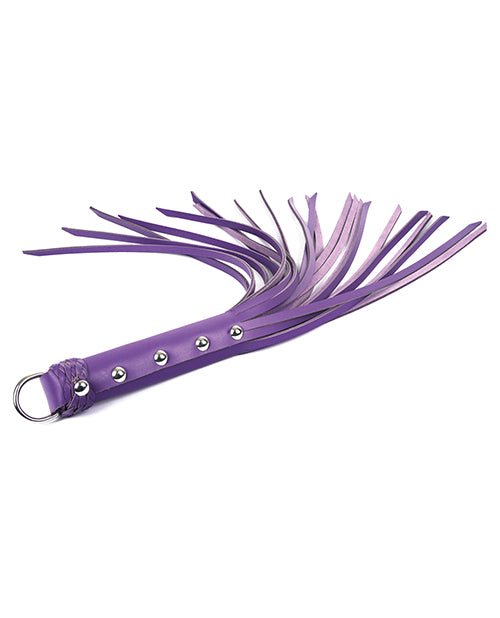 Spartacus 20" Strap Whip - Purple | Shop Lowest Prices at Funlove.com