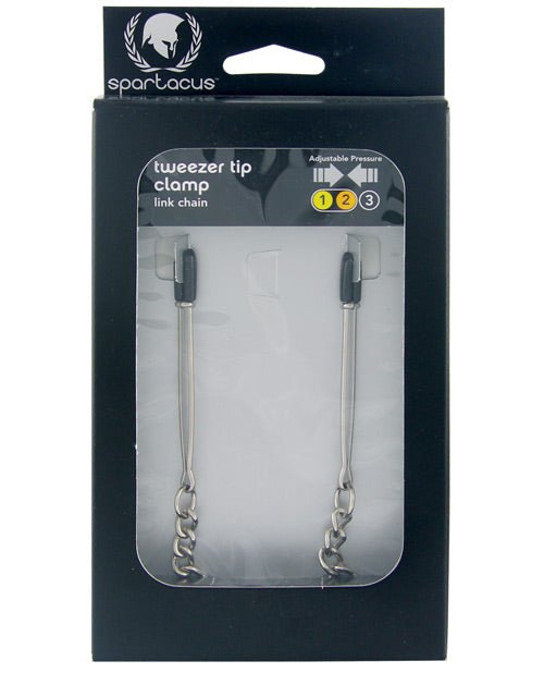 Spartacus Adjustable Tweezer Clamps W/link Chain | Shop Lowest Prices at Funlove.com