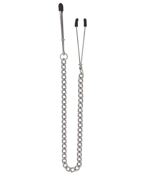 Spartacus Adjustable Tweezer Clamps W/link Chain | Shop Lowest Prices at Funlove.com