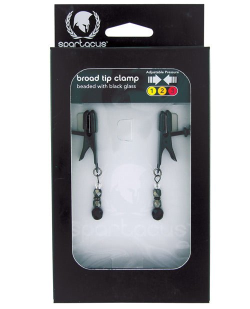 Spartacus Black Beaded Nipple Clamps | Shop Lowest Prices at Funlove.com