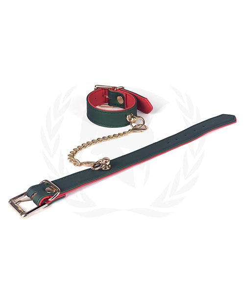 Spartacus Pu Beginners Wrist Restraints - Green/red | Shop Lowest Prices at Funlove.com