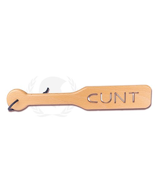 Spartacus Zelkova Wood Paddle - 32 Cm Cunt | Shop Lowest Prices at Funlove.com