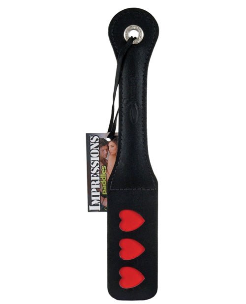 Sportsheets 12" Leather Heart Impression Paddle | Shop Lowest Prices at Funlove.com