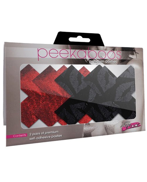 Stolen Kisses Xs - Red & Black Pack Of 2 | Shop Lowest Prices at Funlove.com