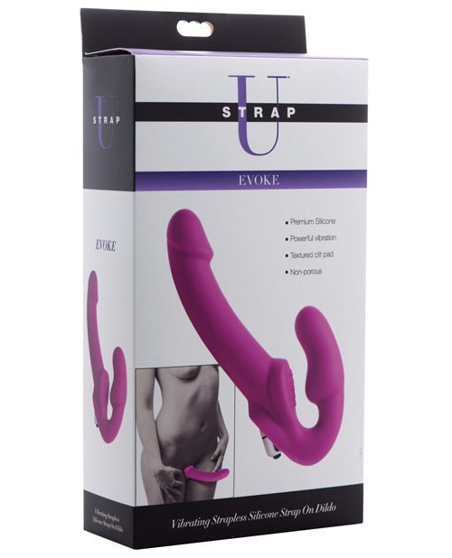 Strap U Vibrating Strapless Silicone Strap On Dildo | Shop Lowest Prices at Funlove.com
