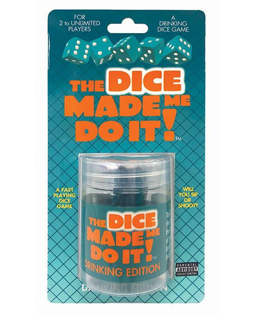 The Dice Made Me Do It - Drinking Edition | Shop Lowest Prices at Funlove.com