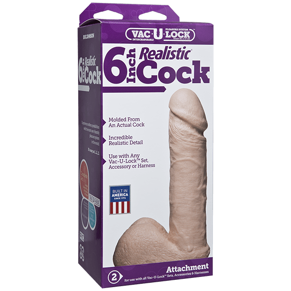 Vac - U - Lock 6" Realistic | Shop Lowest Prices at Funlove.com