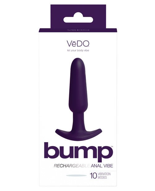 Vedo Bump Rechargeable Anal Vibe | Shop Lowest Prices at Funlove.com