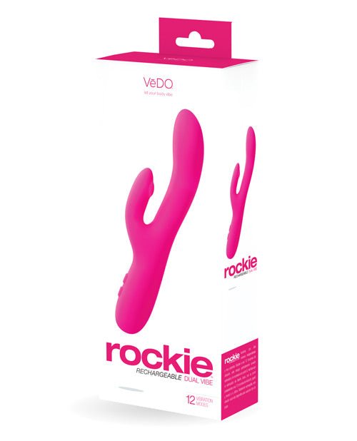 Vedo Rockie Rechargeable Dual Vibe | Shop Lowest Prices at Funlove.com