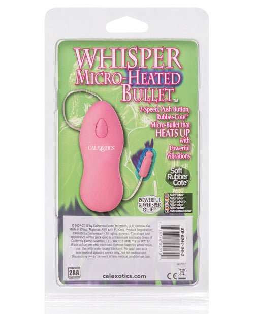 Whisper Micro Heated Bullet | Shop Lowest Prices at Funlove.com