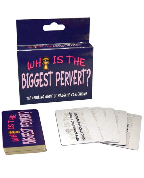 Who Is The Biggest Pervert Card Game | Shop Lowest Prices at Funlove.com