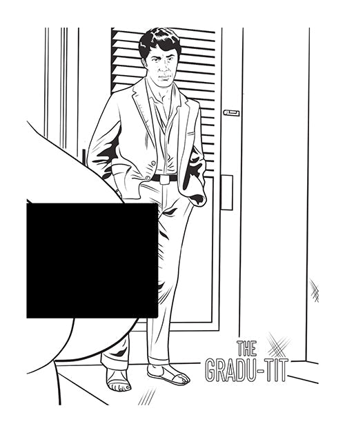 Wood Rocket Boobs Coloring Book | Shop Lowest Prices at Funlove.com