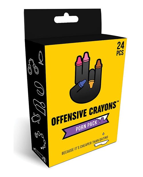 Wood Rocket Offensive Crayons Porn Pack | Shop Lowest Prices at Funlove.com