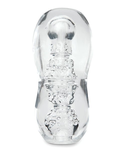Zolo Gripz Dotted Stroker - Clear | Shop Lowest Prices at Funlove.com