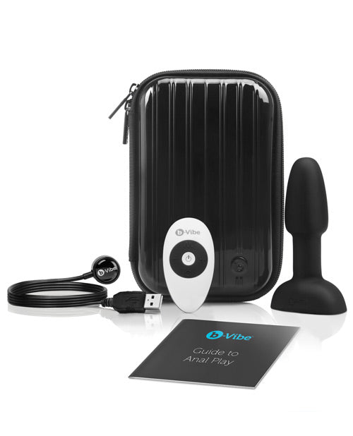 b-Vibe Petite anal plug with rotating beads