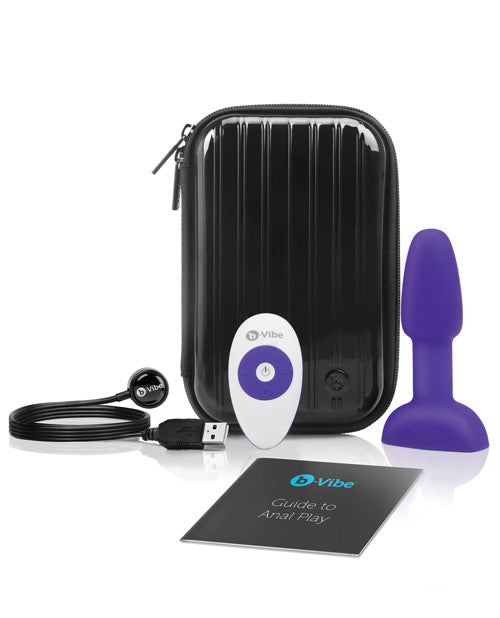 rimming anal plug with  wireless remote control
