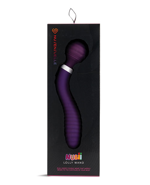 Rechargeable waterproof wand vibrator in silicone
