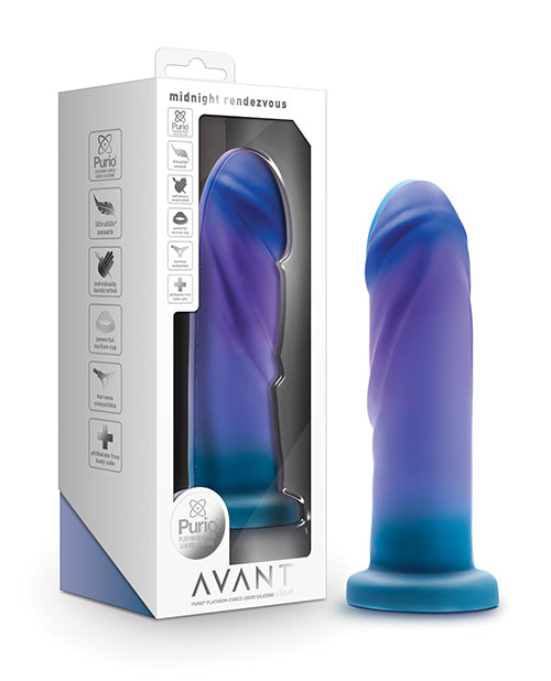 Blush Avant Midnight Rendezvous Silicone Dildo