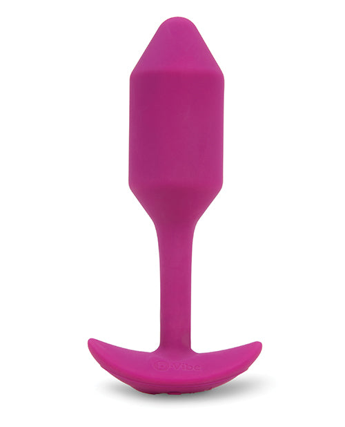 b-Vibe Vibrating weighted Snug anal plug 2 - Rose
