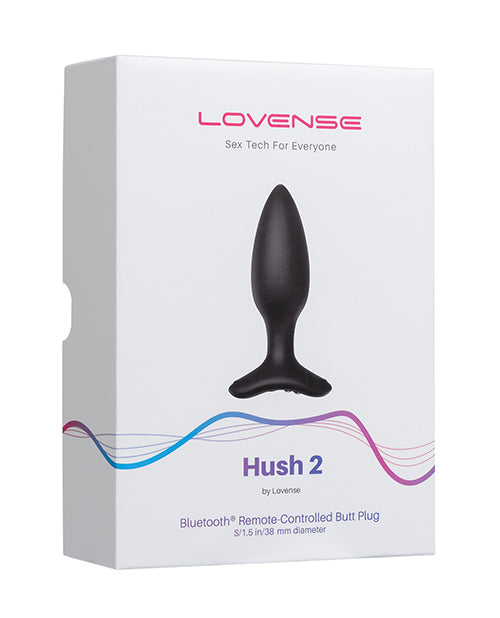 Lovense Hush 2 Butt Plugs: 1.5" and 1.75"