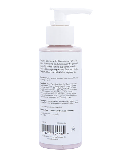 Cgc Glow Pink Cupcake Shimmer Body Lotion - 4 Oz