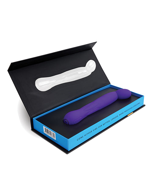 Curved ergonomic prostate and G spot vibrator design
