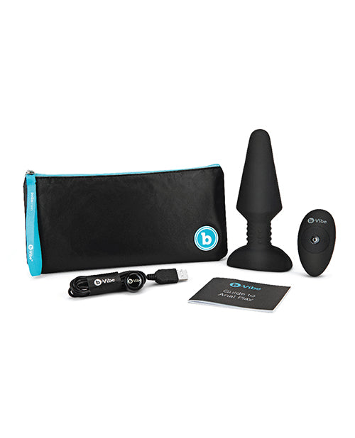 b-Vibe rimming anal plug XL with intense stimulation