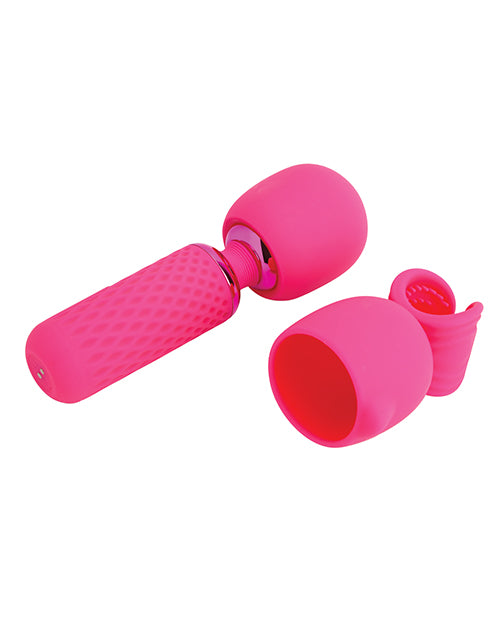 Mini wand vibrator with 20 vibration patterns