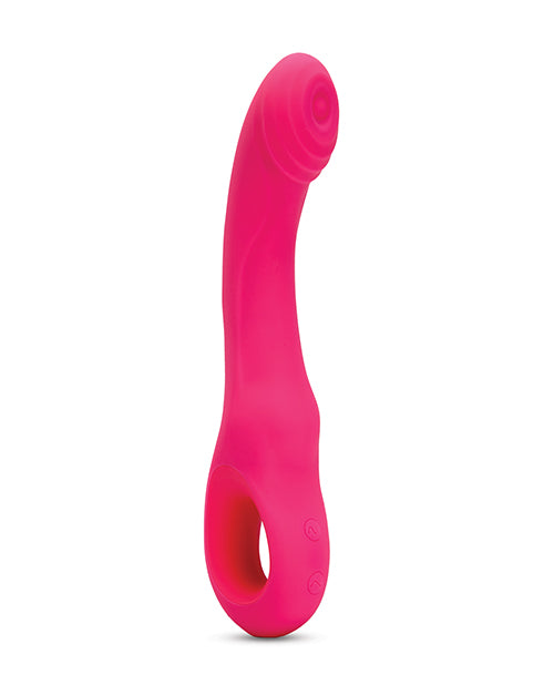 Rechargeable waterproof tapping vibrator in elegant finish