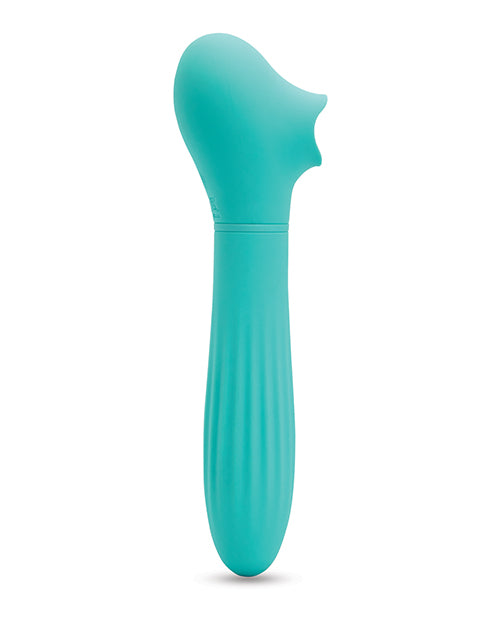 Daisy vibe featuring thrusting and suction motions