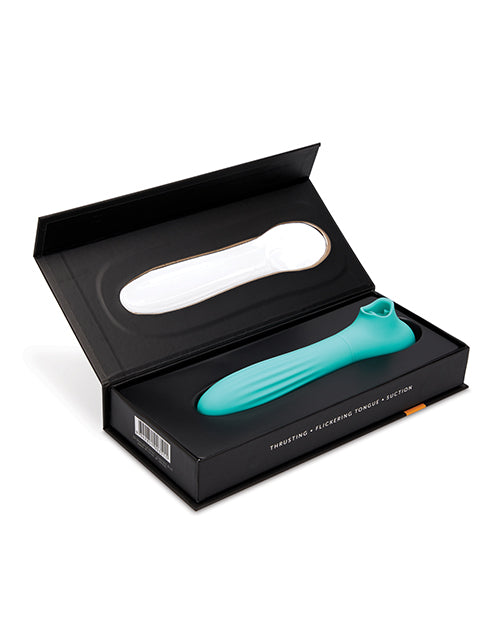 Rechargeable waterproof Triple Action Daisy vibrator