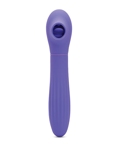 Smooth silicone Triple Action Daisy vibrator