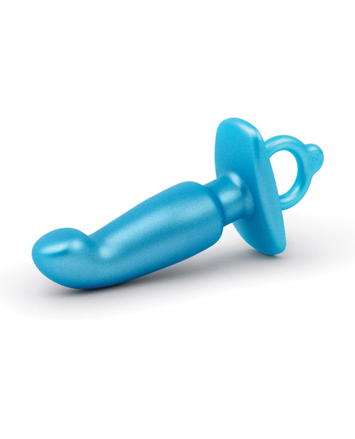 b-Vibe Butties Hither tapered anal plug in blue