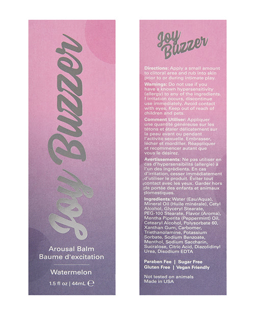Clitoral Arousal Balm – Watermelon (1.5 oz)