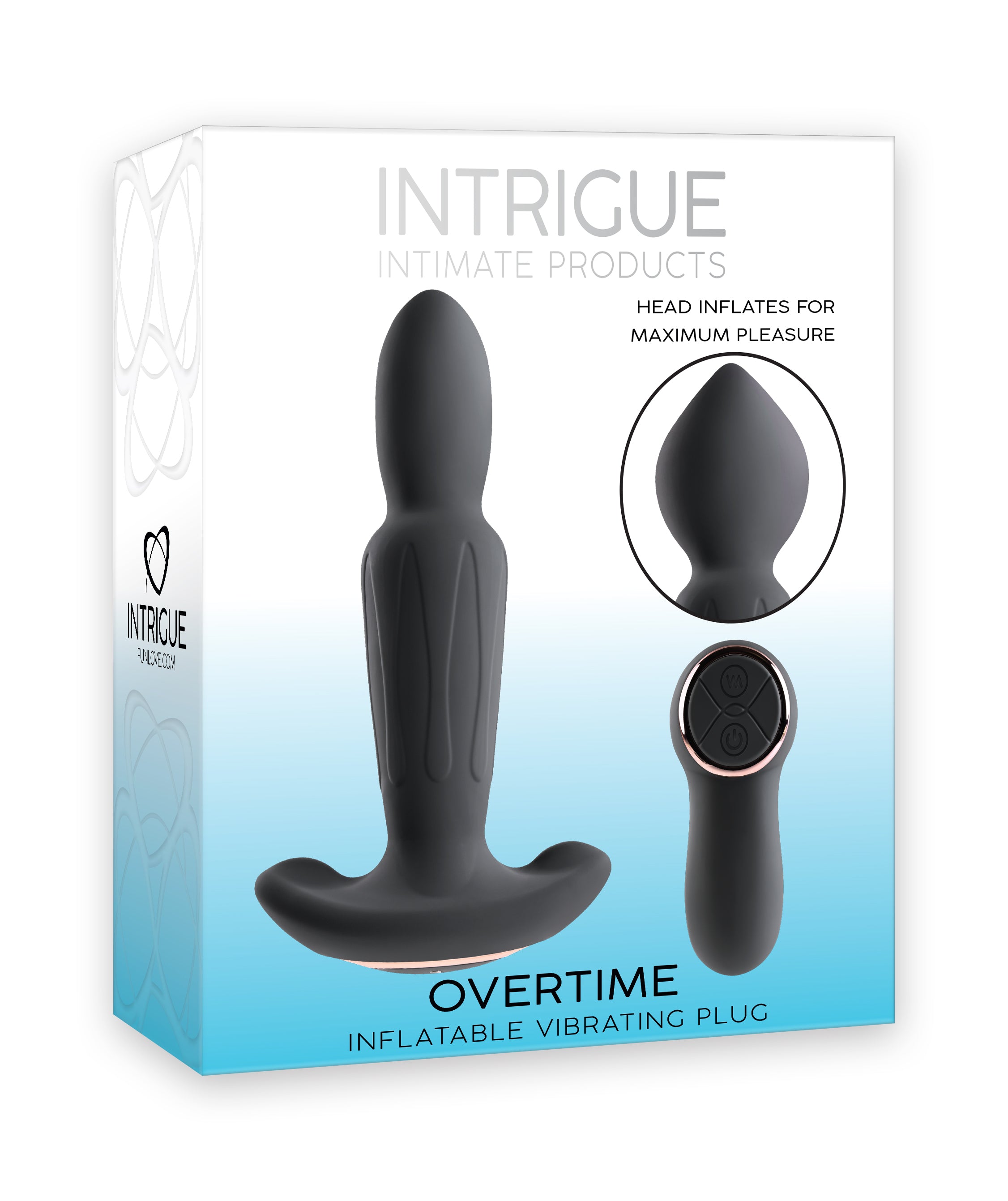 Intrigue Overtime Inflating Plug w Remote