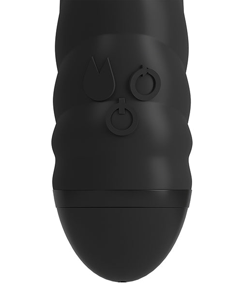 Adrien Lastic Twister Clitoral Sucker & Vibrating Rabbit - Black | Shop Lowest Prices at Funlove.com