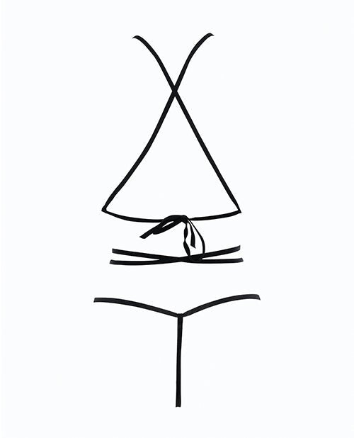 Allure Nicola Open Cup Mesh Teddy Black S/M | Shop Lowest Prices at Funlove.com