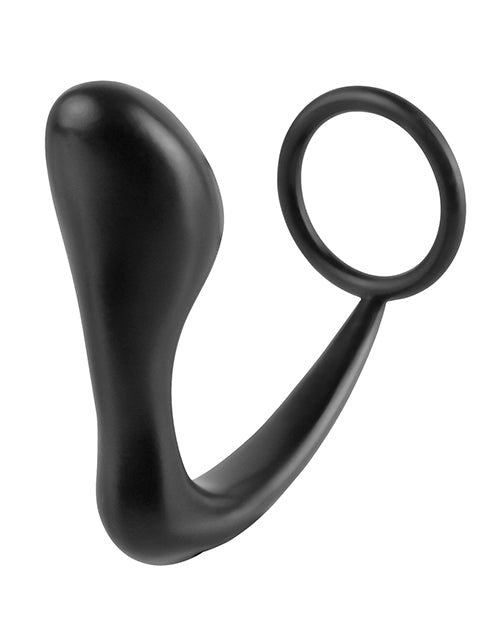 Anal Fantasy Collection Ass Gasm Cockring Plug - Black | Shop Lowest Prices at Funlove.com