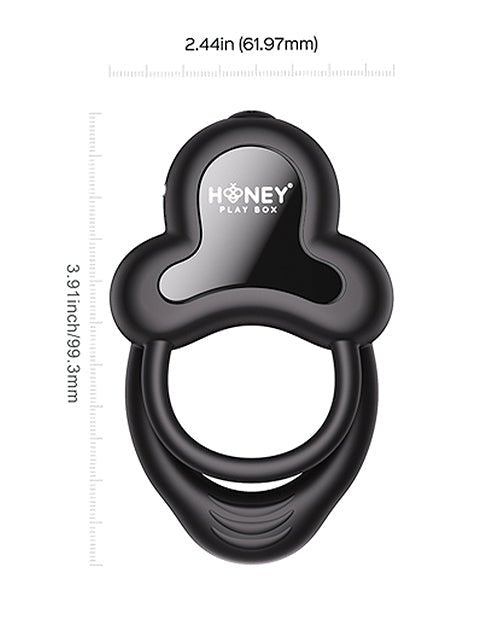 Anello Vibrating Double Cock Ring with Clitoral Stimulator | Shop Lowest Prices at Funlove.com