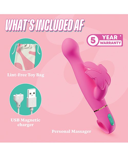 Aria - Naughty AF 2.0 - Rechargeable Vibe - Plum | Shop Lowest Prices at Funlove.com