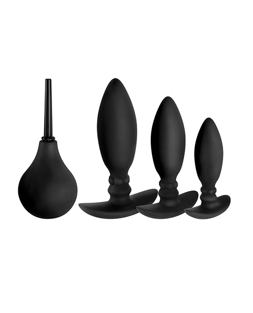 Ass - sation 3 - in - 1 Training Kit Douche Included - Black | Shop Lowest Prices at Funlove.com