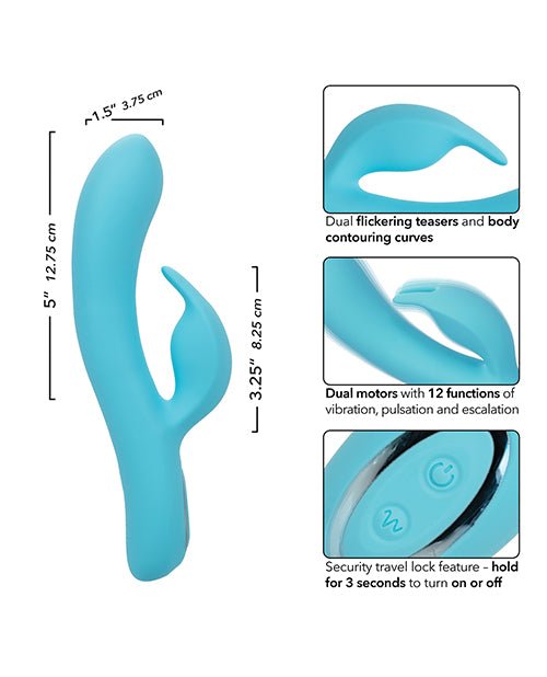 Azure Collection Bunny G Rabbit Vibrator - Blue | Shop Lowest Prices at Funlove.com