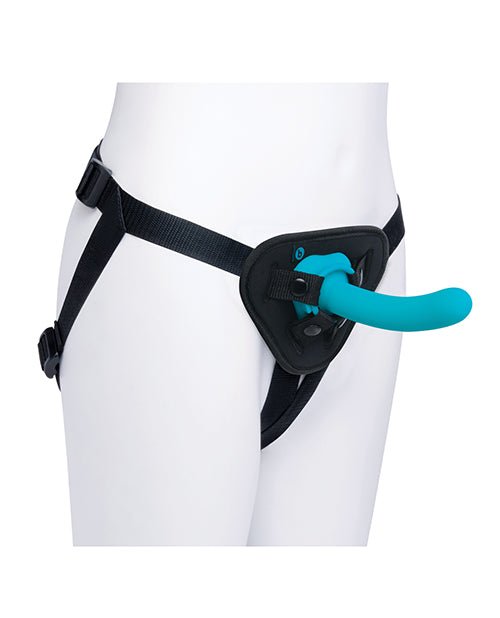 b - Vibe Every Body Strap - On Harness Set With 6" Silicone Dildo Peg | Shop Lowest Prices at Funlove.com