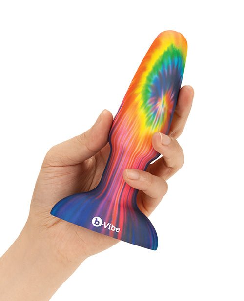 b - Vibe Peace & Love Tie - Dye Rimming Plug - Special Edition | Shop Lowest Prices at Funlove.com