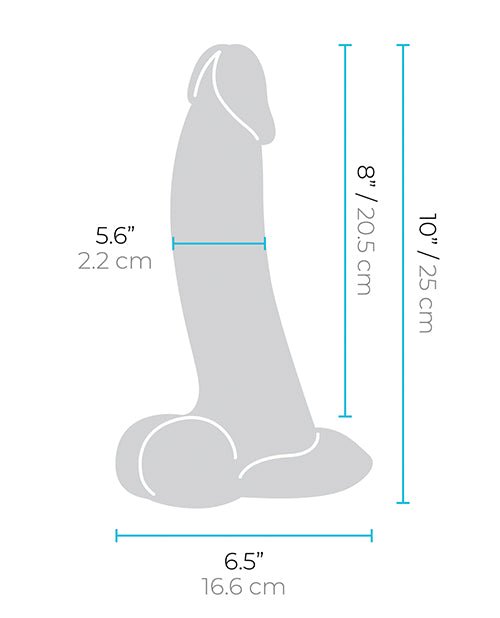 b - Vibe Slipskin 10" Curvy - Mocha | Shop Lowest Prices at Funlove.com