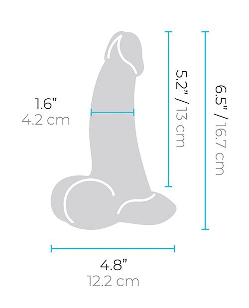 b - Vibe Slipskin 6.5" Curvy - Mocha | Shop Lowest Prices at Funlove.com