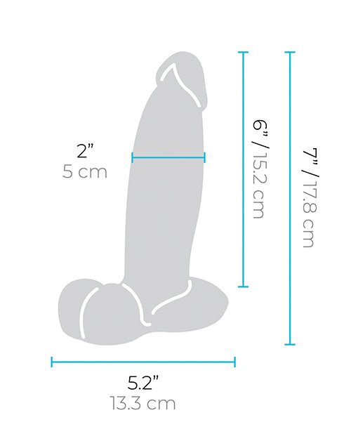 b - Vibe Slipskin 7" Girthy - Mocha | Shop Lowest Prices at Funlove.com