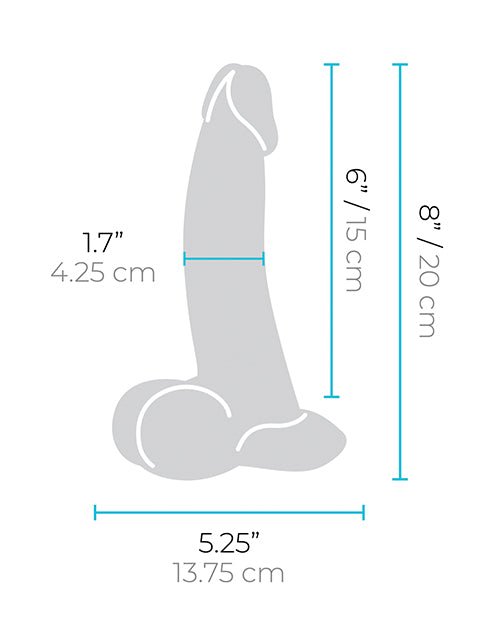 b - Vibe Slipskin 8" Curvy - Mocha | Shop Lowest Prices at Funlove.com