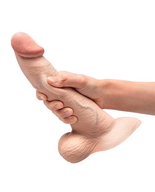 b - Vibe Slipskin 9" Curvy - Cream | Shop Lowest Prices at Funlove.com